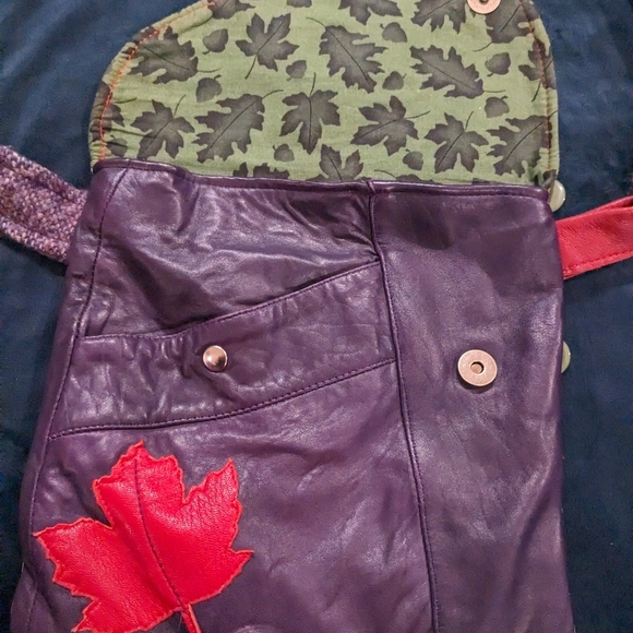 Leather crossbody purse - Picture 3 of 6